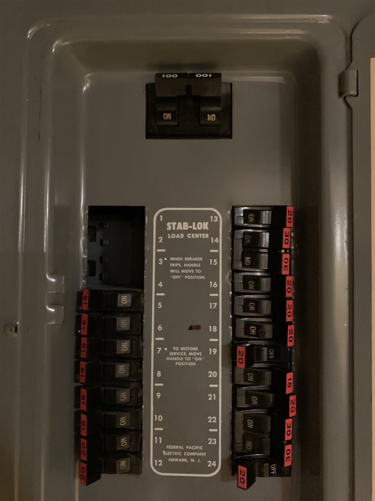 Después: Panel eléctrico